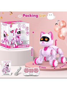   Интерактивен робот с дистанционно КОТЕ R/C, Smart Programmable Remote Control Robot CAT, 23.6 x 20.1 x 24.9 cm, 3+ години