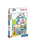Пъзел (60ч.) Home sweet Home Clementoni, 33,50х23,50cm