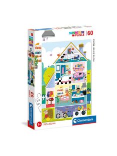   Пъзел (60ч.) Home sweet Home Clementoni, 33,50х23,50cm