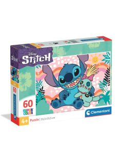 Пъзел (60ч.) Disney Stitch Clementoni, 33,50х23,50cm