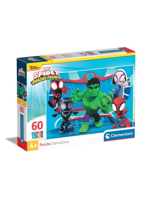Пъзел (60ч.) Marvel Spidеy and His Amazing Friends Clementoni, 33,50х23,50cm