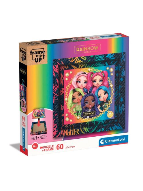 Пъзел (60ч.) Frame Me Up Rainbow High Clementoni, 27х27cm