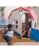 Детска градинска къща с ограда RAM, Сгъваема 115x98x91 см