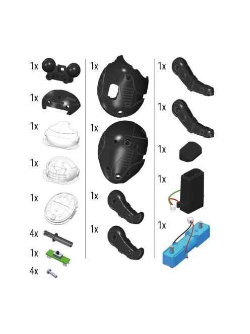 Пълзащ робот - Панда Clementoni ROLLING BOT, 8+ години