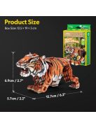 Пъзел (87ч.) 3D Wild Animals Сибирски тигър CubicFun, 3.1x12.5x19 cm