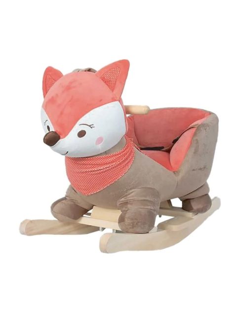 Люлееща се Лисичка, 60 x 33 x 50 cm, Беж/Розов