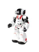 Интерактивен робот XTREM BOTS James, Дистанционно управление за програмиране на 20 функции, LED светлинни очи и звуци, Движение, 5+ години