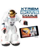 Интерактивен робот XTREM BOTS Астронафт Charlie, 2 режима на работа, 200 програмируеми действия, 12.8x25.7x31.7 cm, 5+ години