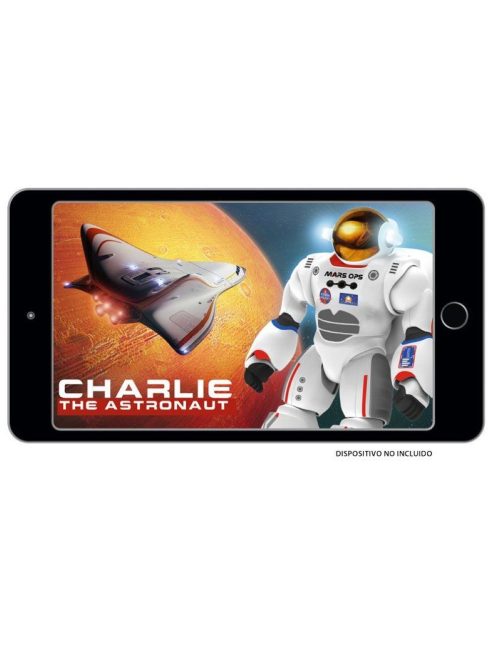Интерактивен робот XTREM BOTS Астронафт Charlie, 2 режима на работа, 200 програмируеми действия, 12.8x25.7x31.7 cm, 5+ години