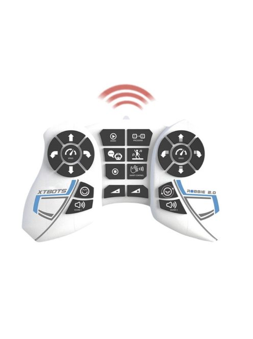 Интерактивен робот XTREM BOTS Robbie, 2 режима на работа, 200 програмируеми действия, 12.8x25.7x31.7 cm, 5+ години