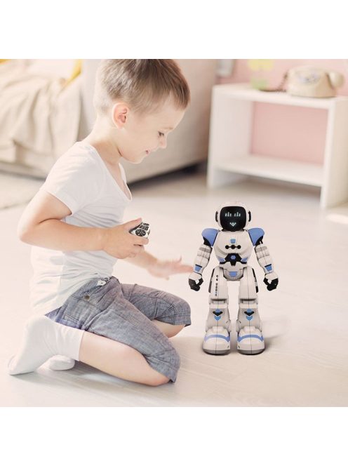 Интерактивен робот XTREM BOTS Robbie, 2 режима на работа, 200 програмируеми действия, 12.8x25.7x31.7 cm, 5+ години
