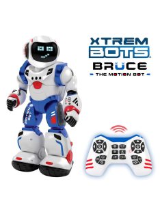   Интерактивен робот XTREM BOTS Bruce, С дистанционно управление за глава и жестове, 14x28x37 cm, 5+ години