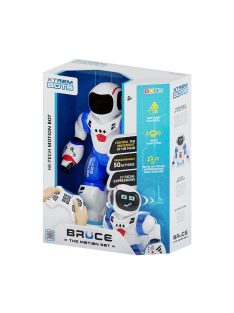   Интерактивен робот XTREM BOTS Bruce, С дистанционно управление за глава и жестове, 14x28x37 cm, 5+ години