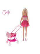 Кукла Стефи Лов на разходка с бебе, Steffi Love Baby Walk Baby Doll Set, 33 x 7 x 20 cm