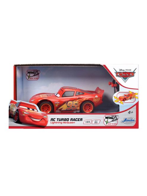 Кола с дистанционно управление Disney Cars 3, RC Cars Turbo Racers Light McQueen