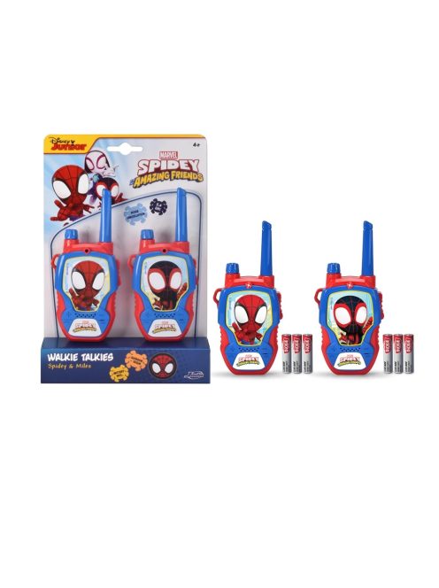 Детско Уоки-Токи Disney Spidey Walkie Talkie, до 100 м, 3.5 x 17 x 25.5 см
