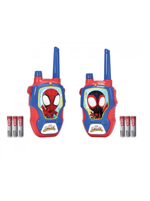 Детско Уоки-Токи Disney Spidey Walkie Talkie, до 100 м, 3.5 x 17 x 25.5 см