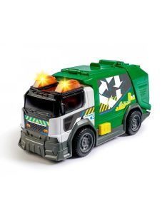   Dickie Детска играчка: Боклукчийски камион Екшън Сирийс, Звук и светлини 15см., Garbige truck, 203302029