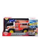 Детска играчка Dickie Toys - Пожарна, Със звук и светлина, Dickie Fire Rescue Unit, 30 cm