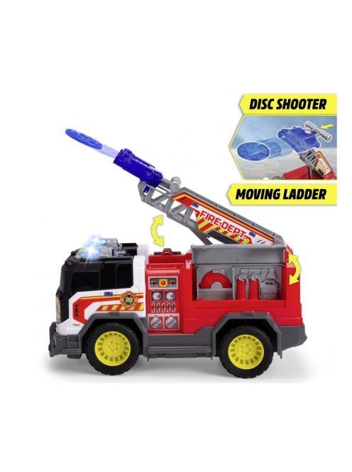Детска играчка Dickie Toys - Пожарна, Със звук и светлина, Dickie Fire Rescue Unit, 30 cm