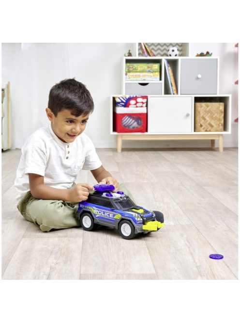 Детска играчка Dickie Toys - Полицески джип със звук и светлина, 30 cm