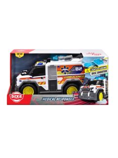   Детска играчка Dickie Toys - Линейка, Със звук и светлина, 30 cm