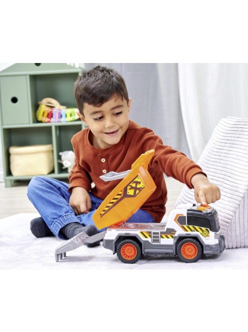 Детска играчка Dickie Toys - Самосвал, Със звук и светлина, 30 cm