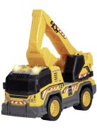 Детска играчка Dickie Toys - Багер, Със звук и светлина, 30 cm