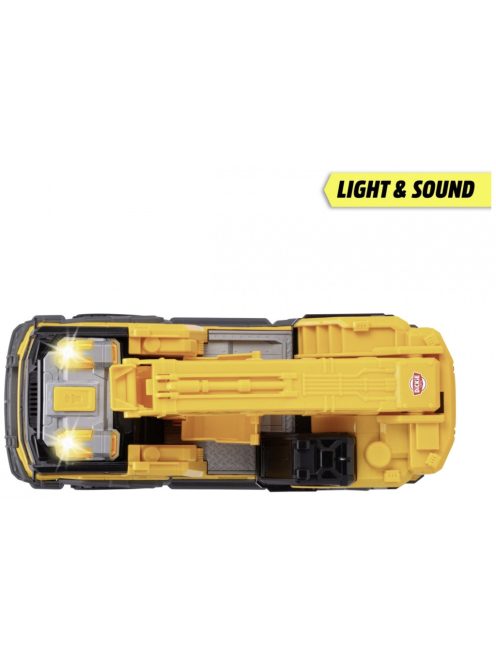 Детска играчка Dickie Toys - Багер, Със звук и светлина, 30 cm