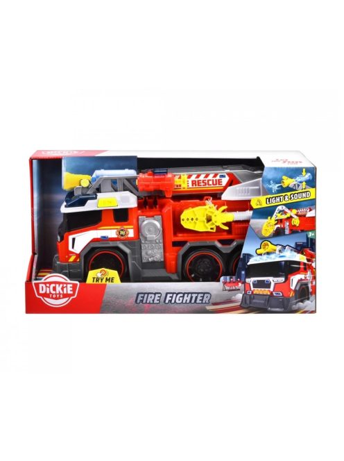 Детска играчка Dickie Toys - Пожарна, Със звук и светлина, 37,50 cm