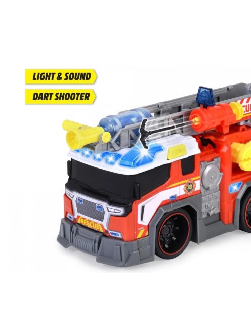 Детска играчка Dickie Toys - Пожарна, Със звук и светлина, 37,50 cm