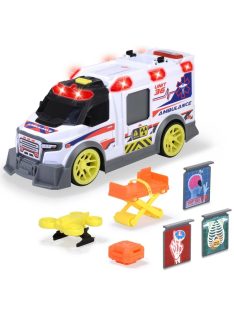   Детска играчка Dickie Toys - Линейка, Със звук и светлина, 36 cm