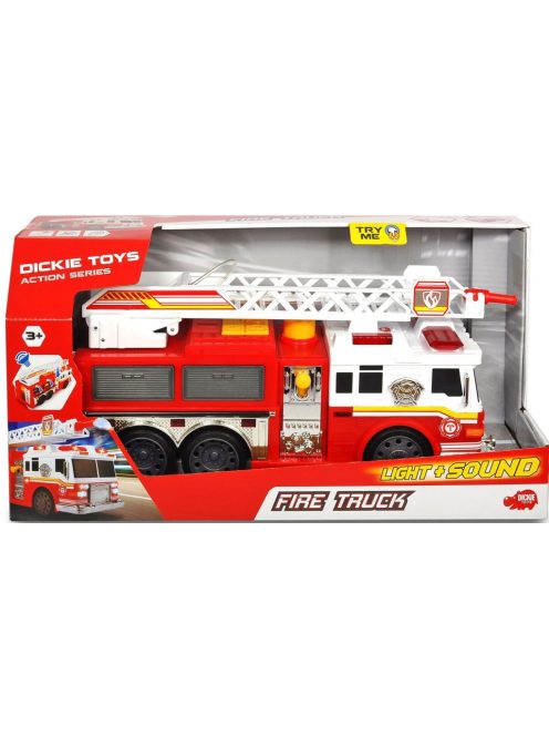 Детска играчка Dickie Toys - Пожарна, Със звук и светлина, 36 cm