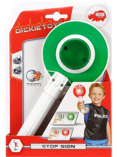 Детска играчка Dickie Toys - Светофар, Със звук и светлина, 12 cm