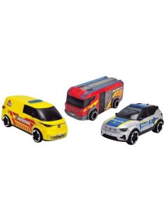   Комплект SOS автомобили Dickie (3бр), 1:36, 7x25x19.5 cm 