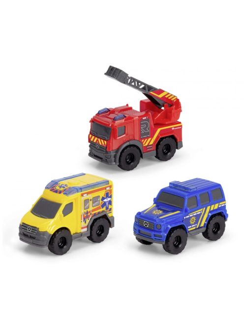 Детски игрален комплект Dickie Toys - Микро SOS станция - Микро спасителна служба, 8 см