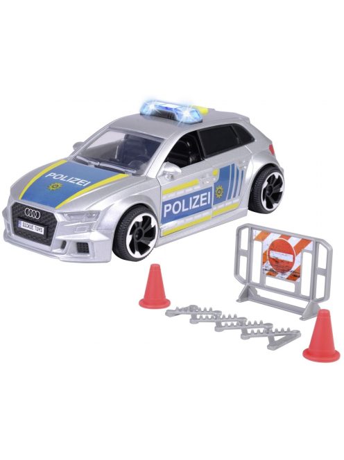 Dickie Детска играчка: Полицейска кола SOS Audi RS3 (15 см), 203713016038