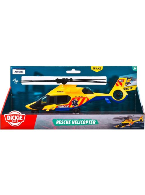 Детска играчка Dickie Toys - Спасителен Хеликоптер Airbus H160 Rescue, 28x8x12 cm