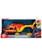 Детска играчка Dickie Toys - Спасителен Хеликоптер -Въздушна линейка, Със звук и светлина, 36 cm