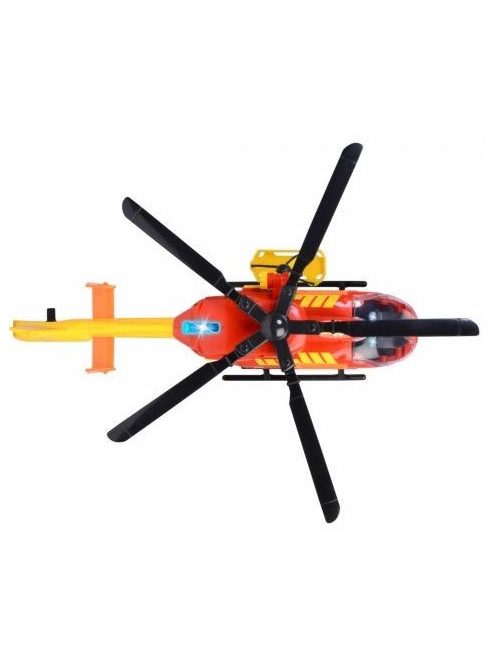 Детска играчка Dickie Toys - Спасителен Хеликоптер -Въздушна линейка, Със звук и светлина, 36 cm