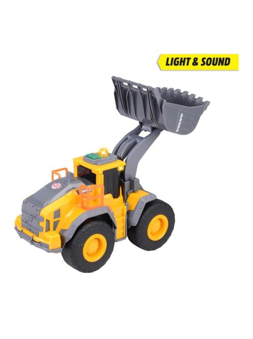 Dickie Челен товарач със светлини и звук (23см.), Volvo Wheel Loader, 203723006