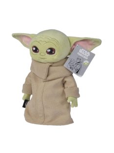   Плюшена играчка Disney Star wars Baby Yoda, Grogu The Mandalorian, 28 см, 3+ години