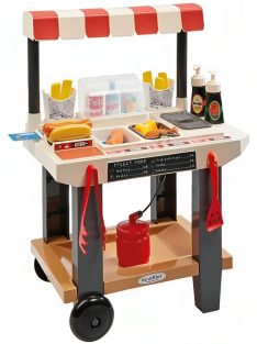   Ресторант за бързо хранене с 25 аксесоари, 44 x 30.5 x 61.5 cm, Ecoiffier treet Foodtreet Food, 18+ месеца