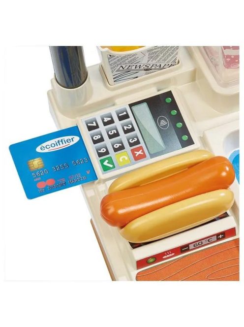 Ресторант за бързо хранене с 25 аксесоари, 44 x 30.5 x 61.5 cm, Ecoiffier treet Foodtreet Food, 18+ месеца