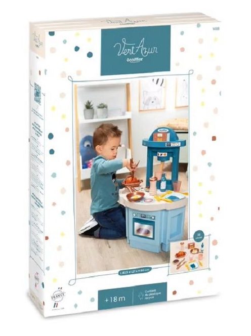 Моята първа кухня, 43.5x27x60 см, Ecoiffier My First Kitchen with Accessories, 7600001688