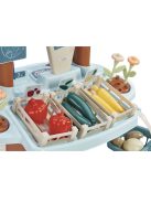 Пазарен шанд с количка за пазаруване, 54.5 x 40 x 69 см, Ecoiffier Market stall, 7600001690