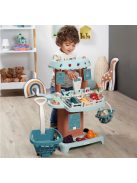 Пазарен шанд с количка за пазаруване, 54.5 x 40 x 69 см, Ecoiffier Market stall, 7600001690