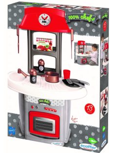   Детска кухня в Италиански стил с 13 аксесоари за готвене, 42х27,5х60 см, Ecoiffier Italian Kitchen, 18+ месеца