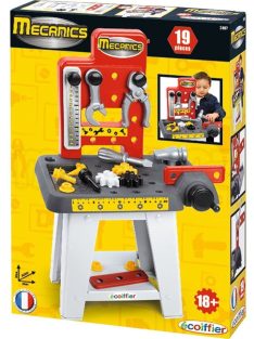   Работилница Mecanics с 19 аксесоари, 36 x 9.7 x 49 cm, Ecoiffier