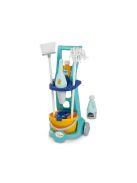 Детски комплект за почистване, 32 х 59 х 18.8 см., Ecoiffier Cleaning Trolley with Handheld Vacuum Cleaner